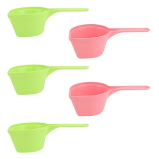 Multi-purpose Plastic Kitchen Scoops Pet Food Scoop Bar Scooper for  Canisters, Flour, Powders, Dry Foods, Candy, Pop Corn, Coffee Beans and Pet  Food,pink，G174159 