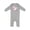 AC-Heather Grey, variant on Little Sister Unicorn Baby Romper Coveralls