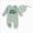 D254-Green, variant on 0-3 Months Newborn Preemie Boys Girls Underwear Pajamas Rompers Home Clothes Long Sleeve Jumpsuit Romper Hat Outfits Fall Winter Clothes Sky Blue Rompers Baby Gift