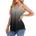 thumbnail image 3 of yillto Womens Summer Tank Tops Basic Tanks Round Neck Sleeveless T Shirts Loose Tee 2025 Clothes S-3XL, 3 of 7