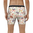 thumbnail image 2 of Men's Boxer Briefs, BBQ Party1 Soft and Breathable Mens Underwear Boxer Briefs With Widen Waist, 2 of 5