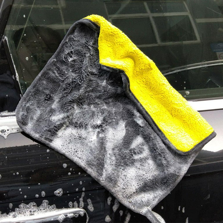 Microfiber Twisted Coral Fleece Multifunction Car Cleaning Cloth 300gsm 30  * 40cm 450gsm