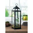thumbnail image 3 of Zingz and Thingz Extra Tall Contemporary Lantern in Black, 3 of 3
