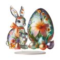thumbnail image 1 of Tablero decorativo con base para decoración de huevos de Pascua en 2D para cumpleaños Estilo H, 1 of 9