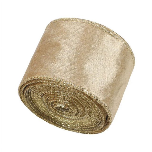 Cinta para el pelo con lazo DIY, cinta decorativa de tela, cinta de terciopelo navideña, 10 yardas/rollo, cinta de terciopelo de 6,3 cm, venta al por mayor