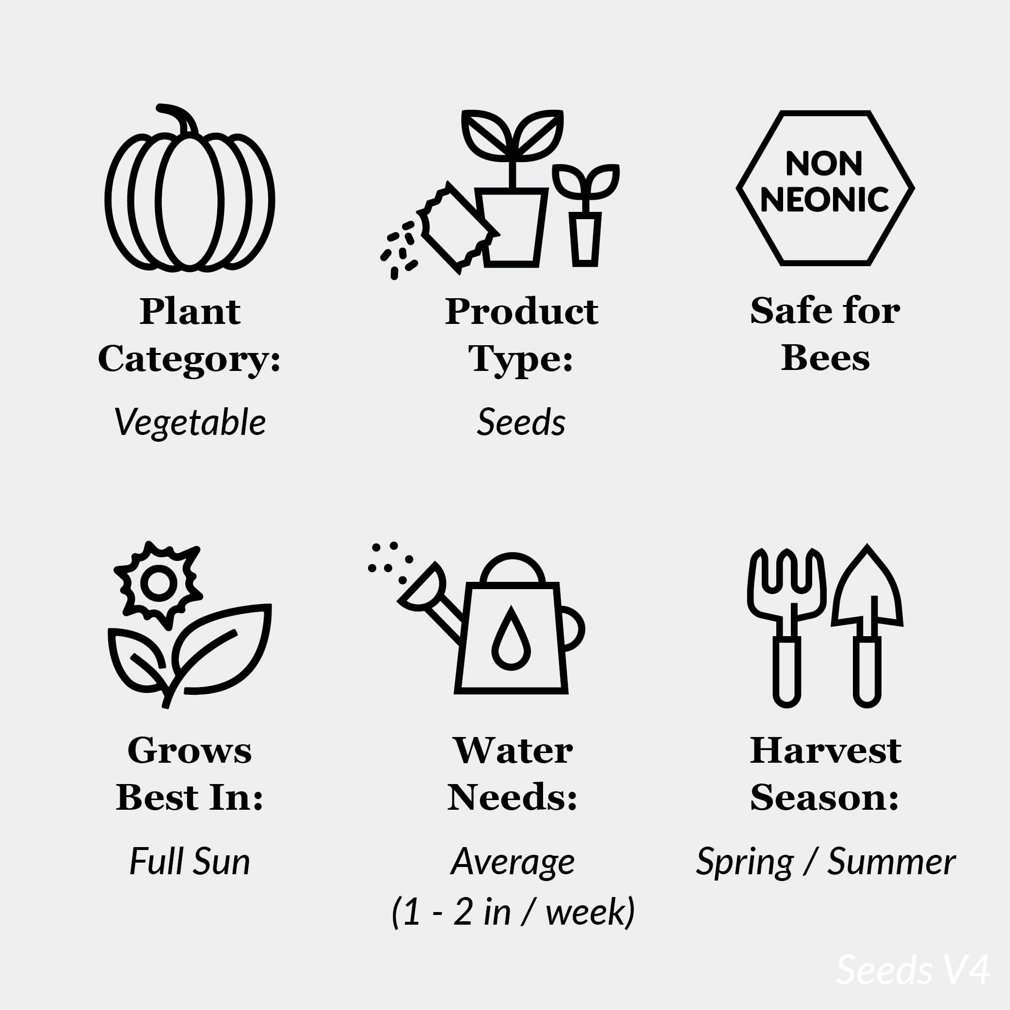 Ferry-Morse Economy Bean, Garden Kentucky Wonder (Pole) Vegetable Plant Seeds Full Sun