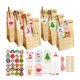thumbnail image 1 of Conjunto de 24 Bolsas de Regalo Numeradas para Calendario de Adviento de Navidad para Niños - Bolsa de Almacenamiento de Dulces para Accesorios de Calendario de Navidad, 1 of 4