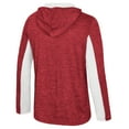 thumbnail image 3 of Men's Colosseum Crimson Oklahoma Sooners Always Sunny Quarter-Zip Hoodie, 3 of 3
