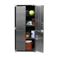 thumbnail image 4 of Seville Classics UltraHD Steel Storage Cabinet, 30" W x 18" D x 72" H, Satin Graphite, 4 of 8