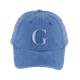 thumbnail image 1 of Gorra para Mujer Original con Iniciales LuckyLy, Ajustable y Moderna, Letras A-Z azul Unitalla - Ajustable, 1 of 6