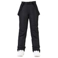 thumbnail image 5 of Pantalones de esquí para hombre y mujer, pantalones de esquí con correa, de invierno, resistentes al viento, repelentes al agua, cálidos y gruesos, pantalones de snowboard dobles, 5 of 5