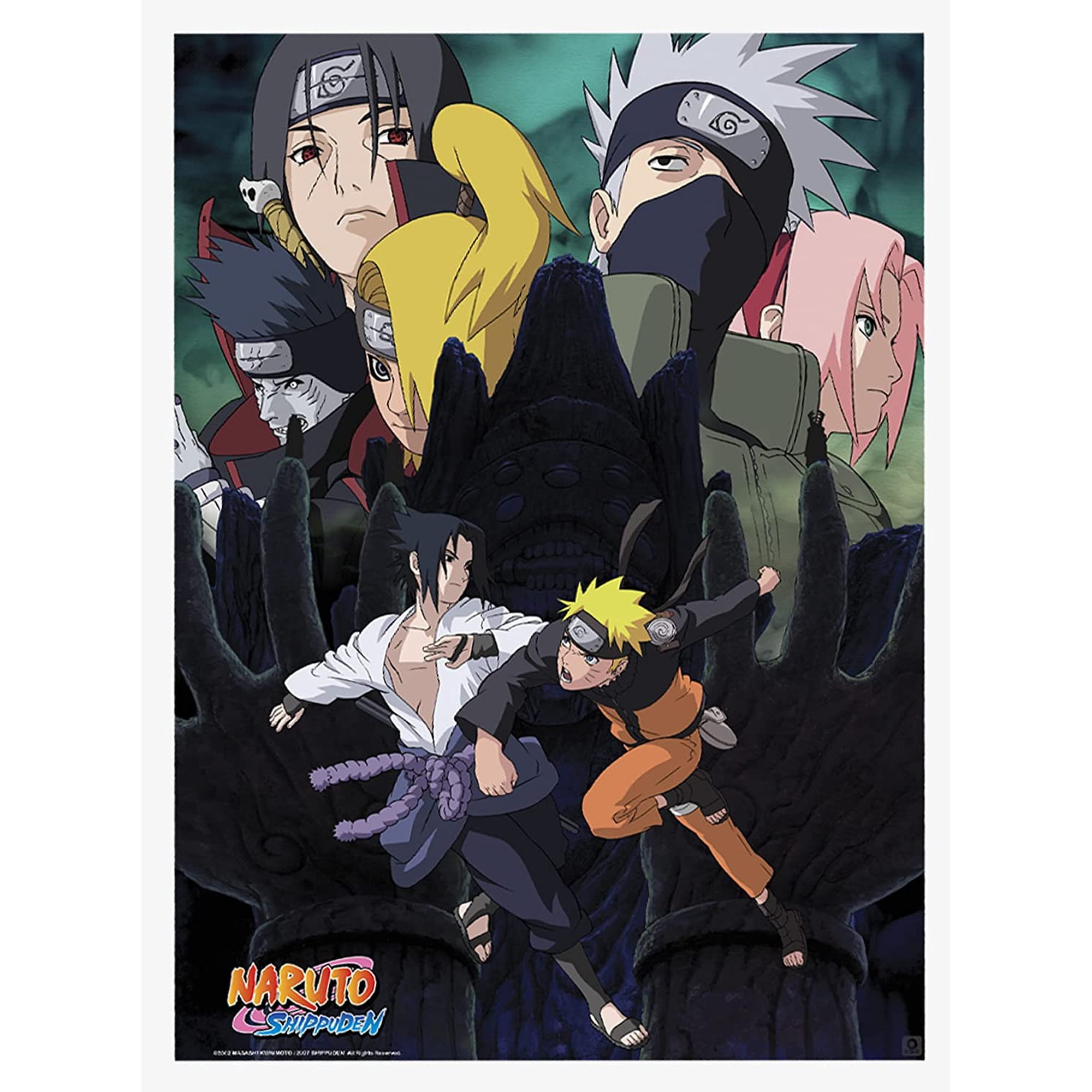 Naruto Shippuden Shinobi - Anime Manga Poster Unframed Size 24 x36 GooGate