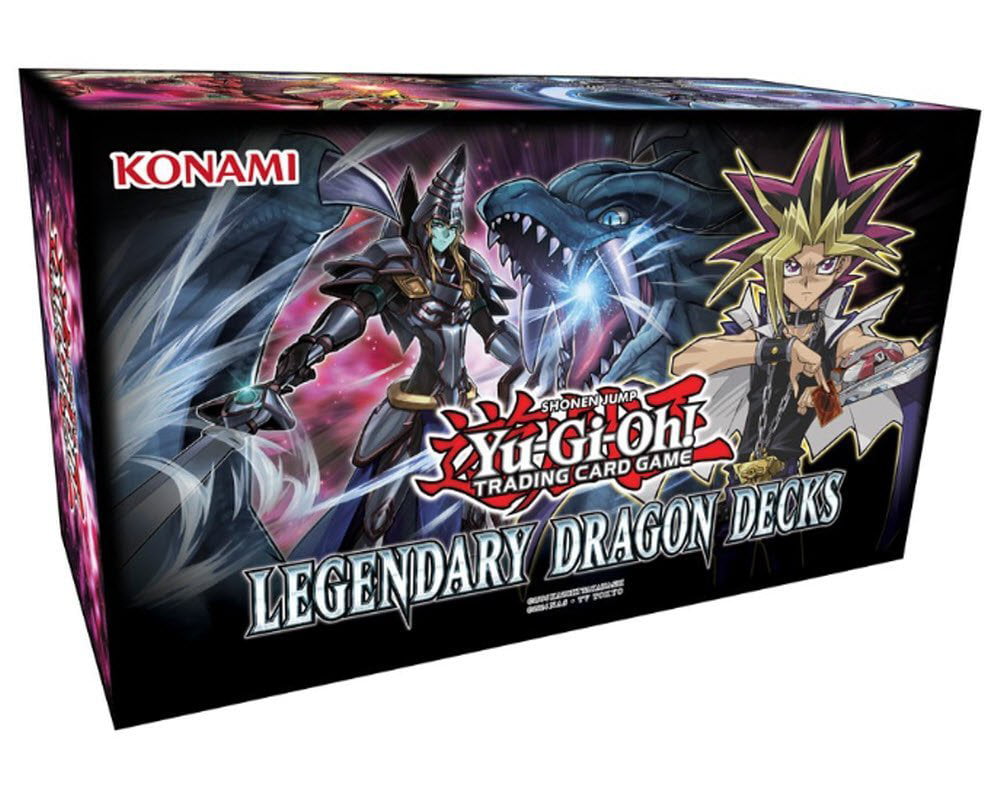 Yugioh Legendary Dragon Decks Set English TCG Game - 153 cards ...
