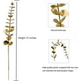 thumbnail image 2 of 72Pcs Artificial Eucalyptus Stems Black Eucalyptus Leaves for vase Black Artificial Flowers for Black Halloween Branches Decor Wedding Bouquet Centerpiece Floral Arrangement Home Decoration, 2 of 6