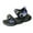 Blue, variant on Gubotare Boys Sandals Little Kid Boys Sandals Open Toe Toddler Sandals Boys Adjustable Little Big Kids Size 9 (Blue,9 Toddler)