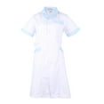 thumbnail image 2 of STARTIST Uniform Lab Coat Short Sleeve Jacket For Women - White, S S, 2 of 9