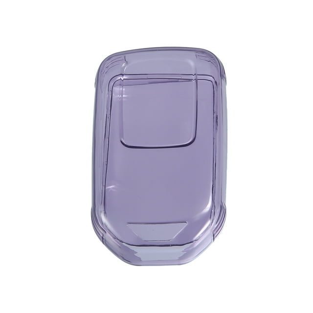Unique Bargains 1Pcs Key Fob Remote Control Cover Case Full Protection TPU Shell for Honda Accord Translucent Purple
