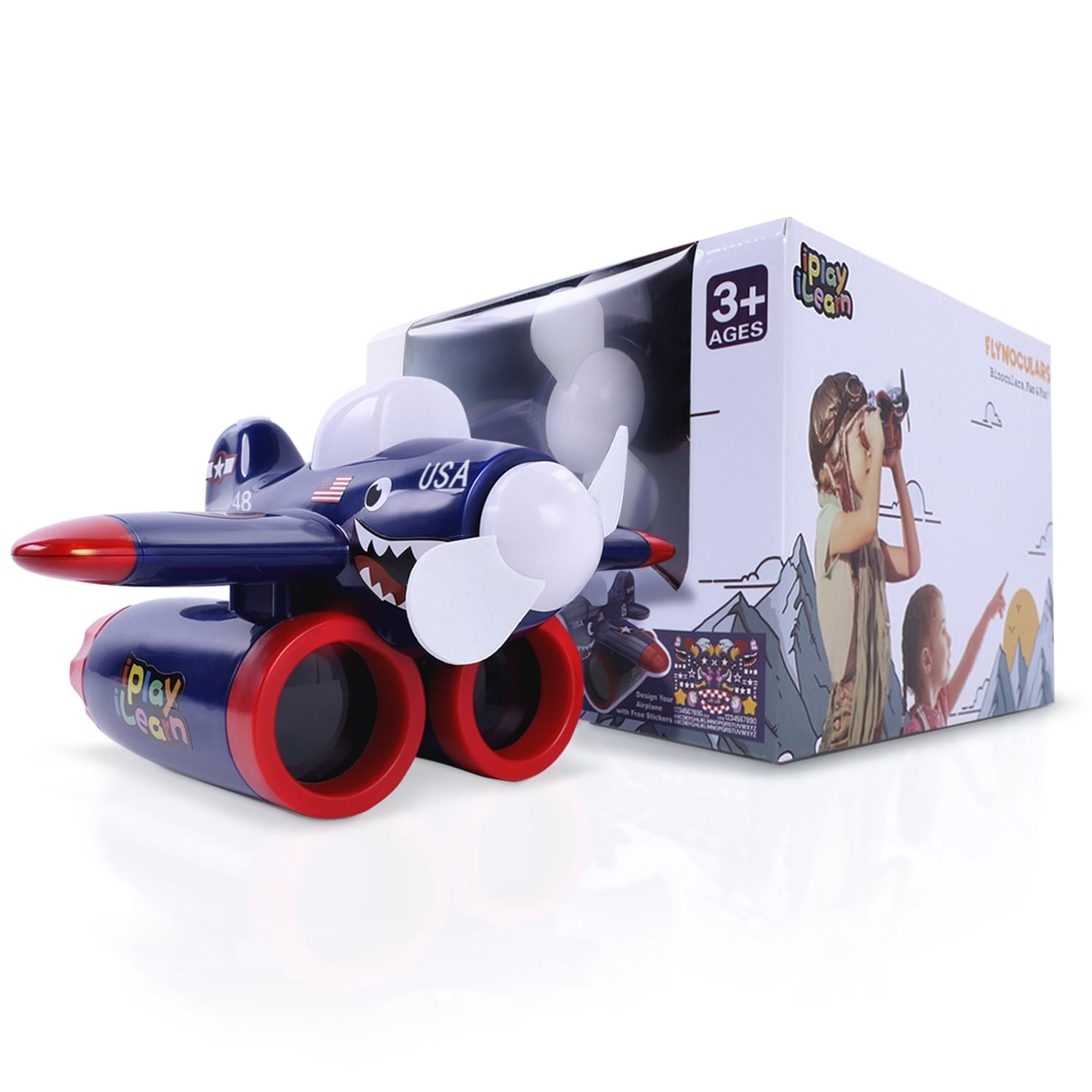 Blue Air Fighter Flynoculars