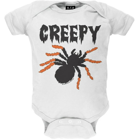 Halloween Creepy Spider Baby One Piece - 12-18 months