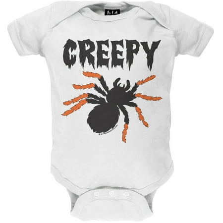 

Halloween Creepy Spider Baby One Piece - 0-6 months