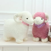 Aofa Kids Lovely Lamp Sheep Animal Plush Stuffed Doll Toy Gift Home Couch Bed Decor