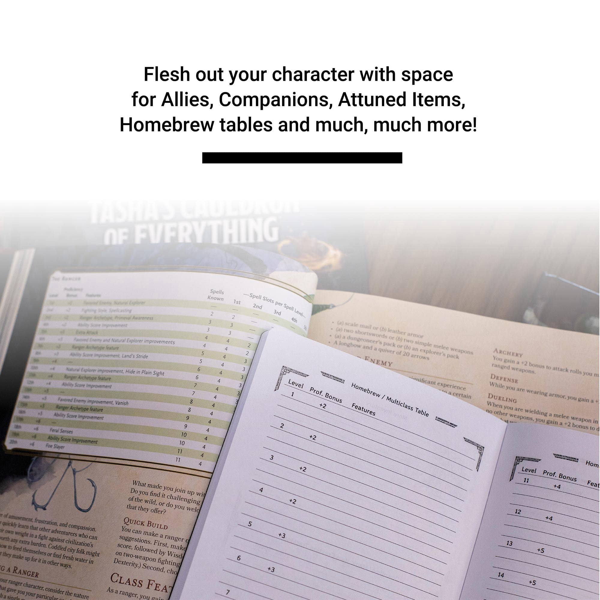 1985 Games Players DND Notebook Character Journal Black