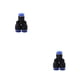 thumbnail image 1 of Scienceny 10 pack/lote conector de manguera de aire rápido y fácil para herramientas neumáticas tubo fácil instalación resistencia duradera Type2 NO2, 1 of 6