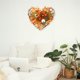 thumbnail image 2 of Advancent Colgador de puerta decorativo en forma de corazón, decoración de puerta delantera, letrero colgante de girasol de madera, decoración de puerta Decoración del hogar Advancent HA014099-00, 2 of 6