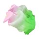 thumbnail image 1 of Abanicos de velo de seda para danza del vientre, abanicos plegables largos para mujeres y niñas, accesorios de vestuario rosa verde claro, 1 of 7