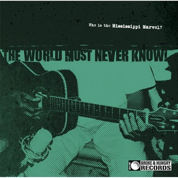 The Mississippi Marvel - The World Must Never Know - Blues - CD