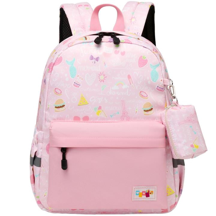 Backpack for Little Girls,Mygreen Preschool Backpacks for kindergarten with Chest Strap Pink