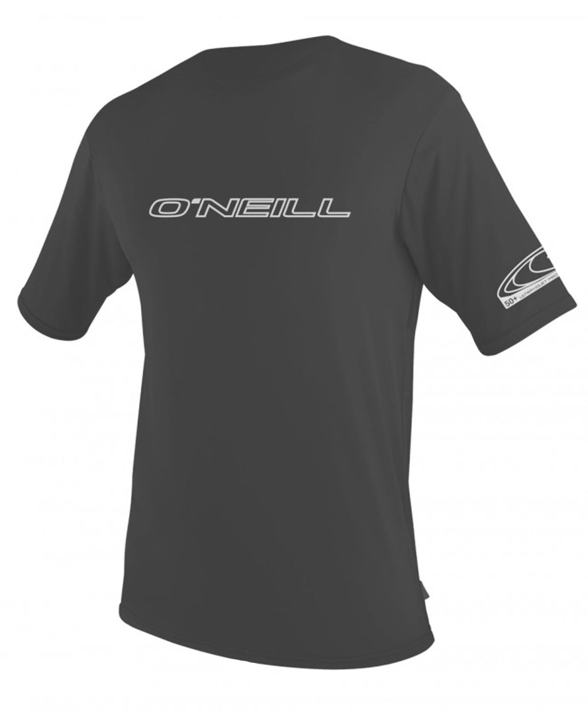 White XL ONeill Wetsuits Herren Basic Skins L//S Rash Tee Vest