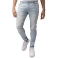 thumbnail image 4 of CULTURA AZURE Mens Skinny Fit Jeans, Light Blue, 30X32, 4 of 6