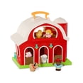 thumbnail image 5 of Battat My First Barn Rustic Red Foldable Farm Playset for 18 Months +, 5 of 7
