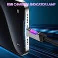 thumbnail image 5 of Practical 100W Fast Charging USB C Cable Alloy Reinforced Design for Phones Laptops Tablets with Safety Protections, 5 of 8