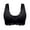 Black, variant on XMMSWDLA Lingerie Comfort Wireless Lace Bralette for Women, Light Padded Bra Sports Bras Everyday Bras