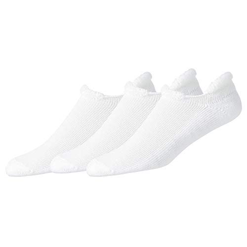 FootJoy FootJoy Women's ComfortSof RollTop 3Pack Socks White Size 69