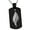 Black, variant on Stainless Steel Elemental Fire Nation Engraved Dog Tag Pendant Necklace
