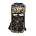 thumbnail image 3 of S SERENABLE Waterproof Dry Bag Multifunctional with Mesh Pocket Men Women Comfortable Floating Backpack Storage Bag for Swimming Kayaking Leaves Pattern, 3 of 9