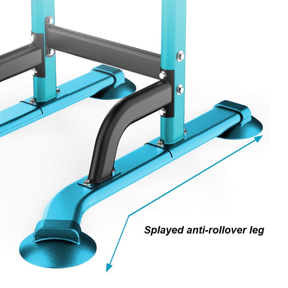 SogesPower Adjustable 83"H Pull up Bar Power Tower Multifunctional Fitness Station for Home