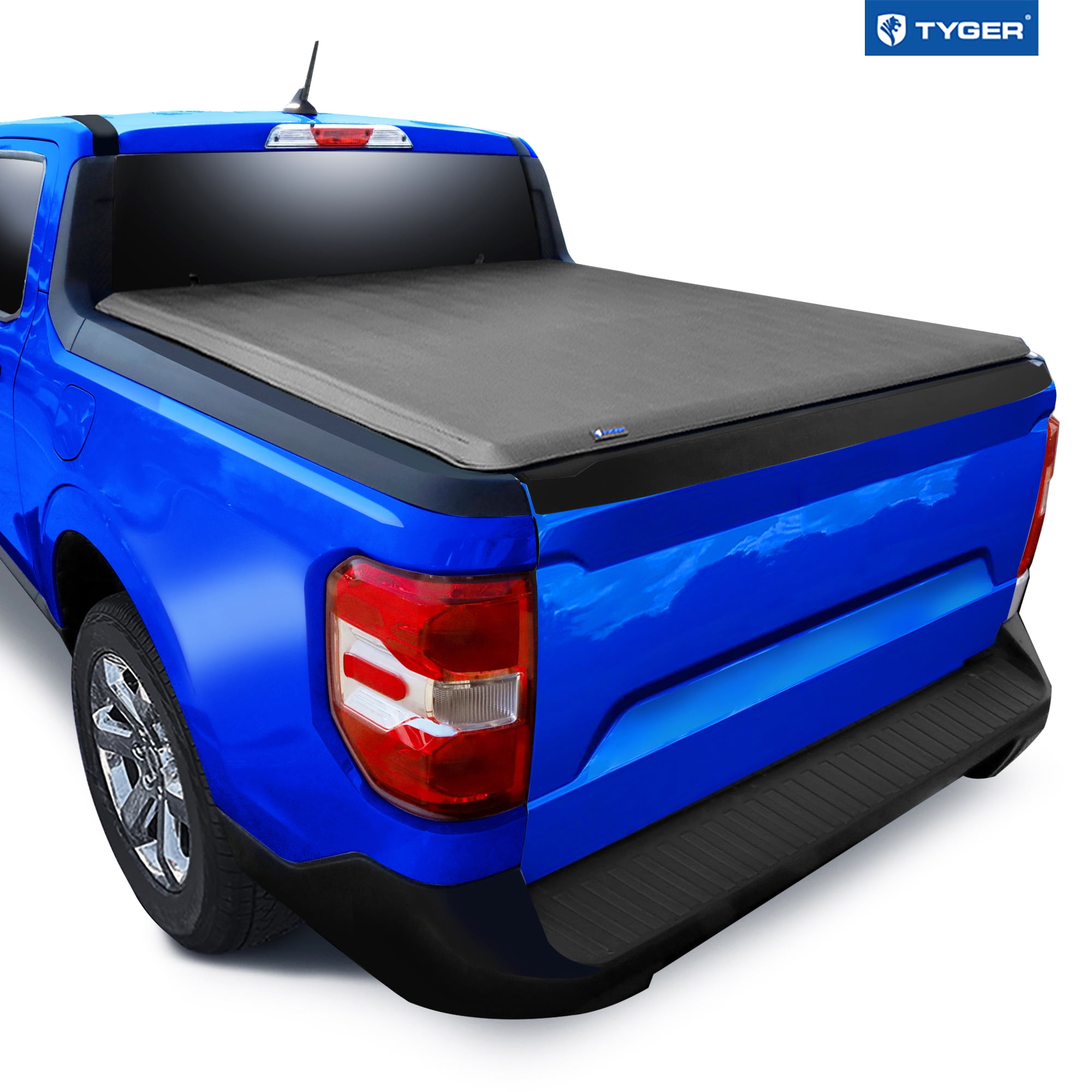 Tyger Auto T1 Soft Rollup Truck Bed Tonneau Cover Compatible with 2022