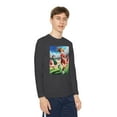 thumbnail image 3 of Youth Long Sleeve T-shirt, Youth Soccer players tee., 3 of 4