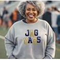 thumbnail image 2 of Jaguars Sweatshirt (Faux Sequin Embroidery), Southern University, Jaguars Football, Jaguars Basketball, Gameday, Christmas Gift Sweatshirt,, 2 of 6