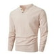 thumbnail image 1 of pstuiky camisas de manga larga para hombre, Blusas y camisas de manga larga con cuello en V y colores lisos para hombre Tops de hombre s, 1 of 5