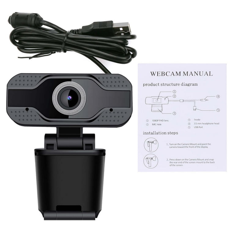 IMAGE 1080P HD Webcam, Pixels, Auto-Focusing, Microphone