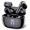 Black, variant on Wireless Earbuds Featuring a Noise-Canceling Microphone, LED Power Indicator, And a Charging Case. These Stereo Bass Earphones Provide Clear Audio for Calls, Making Them Ideal for Sports And Workouts
