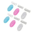 thumbnail image 4 of Cepillo de dientes para dedos Jadeshay 6 piezas de silicona, 4 of 8