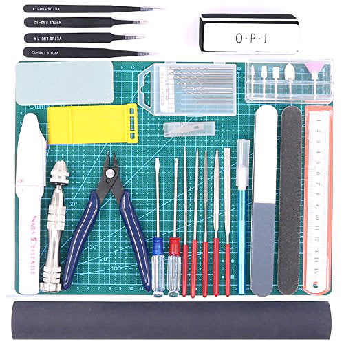 Modeler Basic Craft Set 33 Pcs Model Tools Kit For Building Repairing And Fixing 