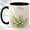Black, variant on May Girl Coffee Mug, Lily of the Valley Birth Month Flower Cup, Watercolor Floral Birthday Gift for Women, Ceramic 11 Oz Mug