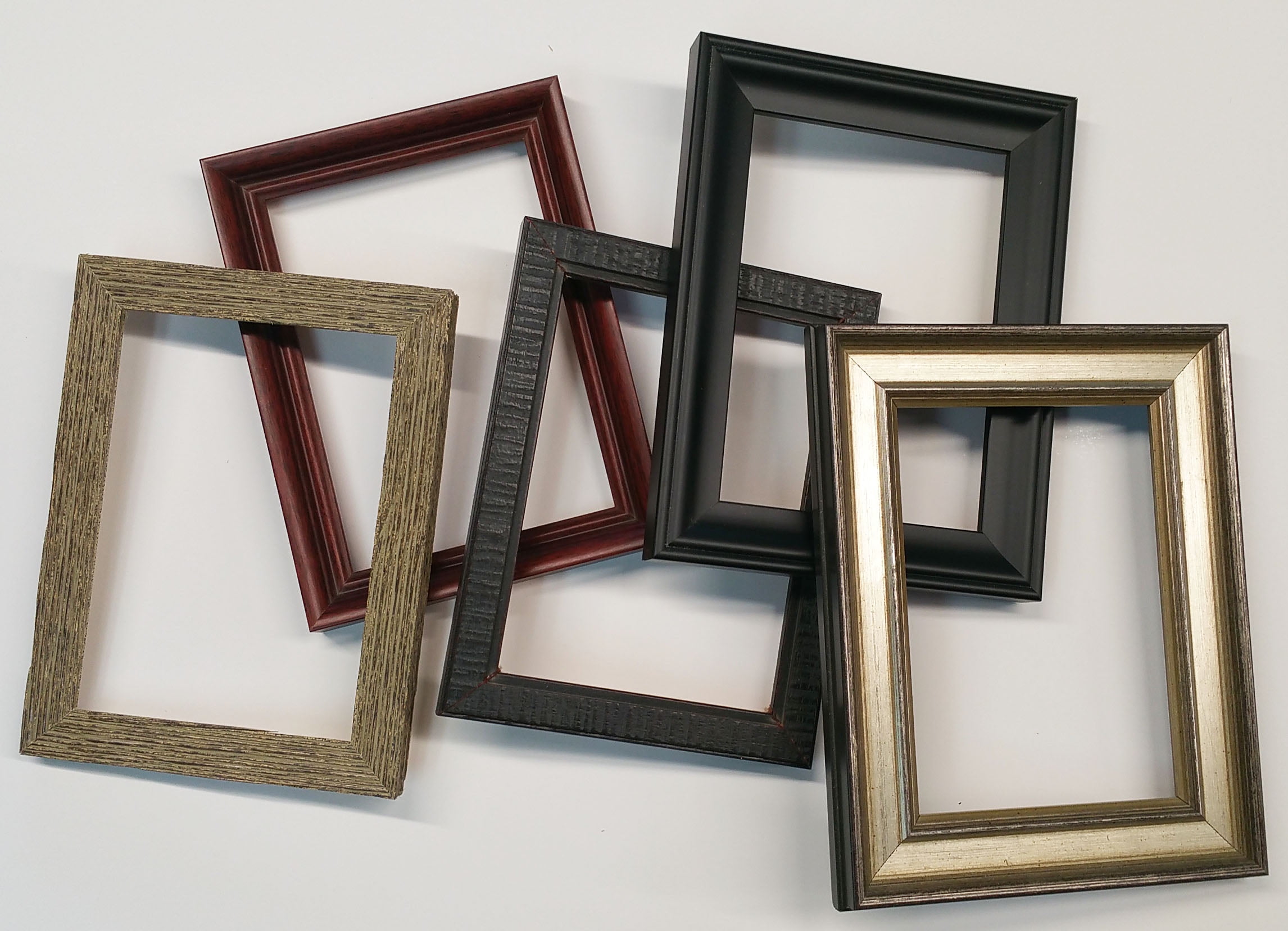 assorted picture frames